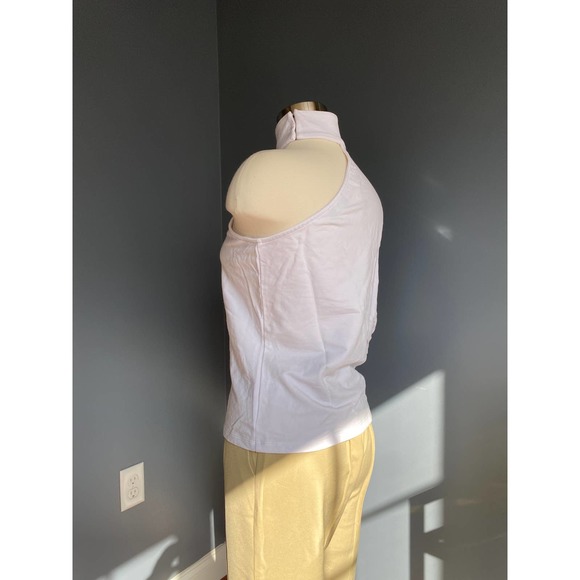 Bebe white one shoulder top, XS - Picture 8 of 11